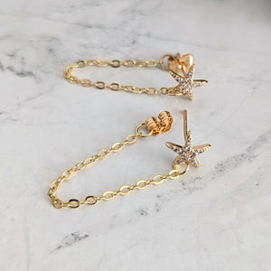 Boucles d'oreilles "Sïbelle"