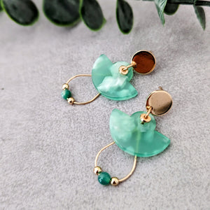 Boucles d'oreilles " Cléa"