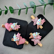 Charger l'image dans la galerie, Barrettes x2 "Glace"