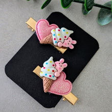 Charger l'image dans la galerie, Barrettes x2 "Glace"
