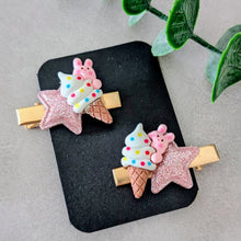 Charger l'image dans la galerie, Barrettes x2 "Glace"