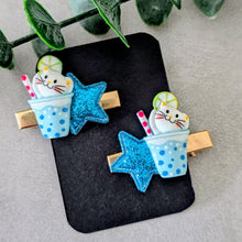 Charger l&#39;image dans la galerie, Barrettes x2 &quot;Chat&quot;