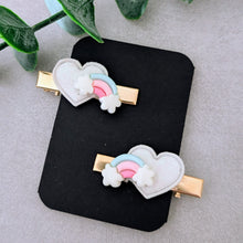 Charger l'image dans la galerie, Barrettes x2 "Arc en ciel"