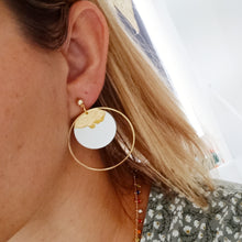 Charger l&#39;image dans la galerie, Boucles d&#39;oreilles &quot;Capucine&quot;