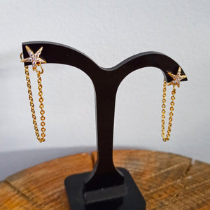 Boucles d'oreilles "Sïbelle"
