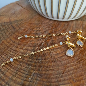 Boucles d'oreilles "Avanna" Transparent -30%