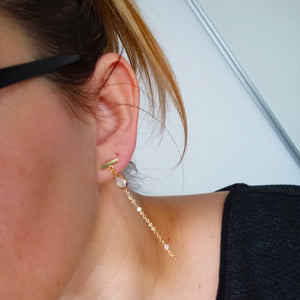 Boucles d'oreilles "Avanna" Transparent -30%