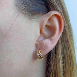 Boucles d'oreilles "Rosalie"